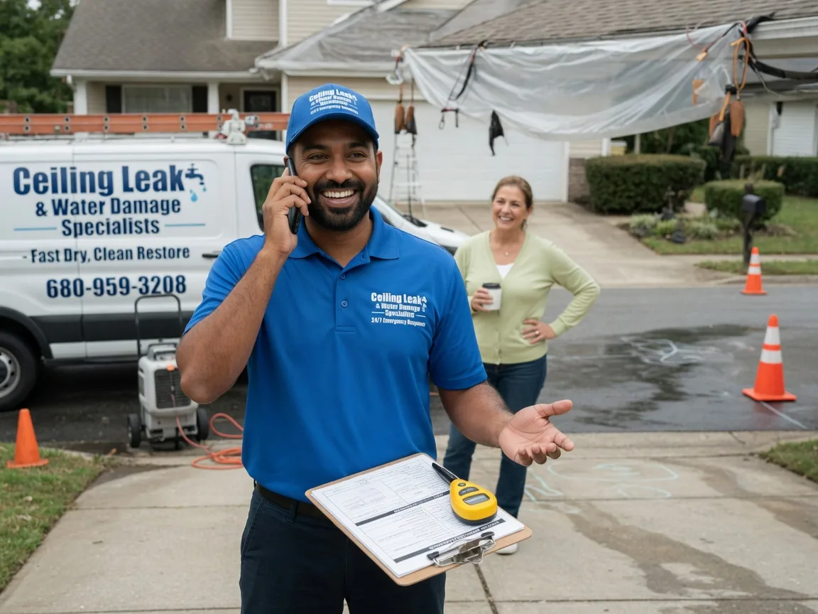 Ceiling Leak Cleanup Akiachak, AK FAQs